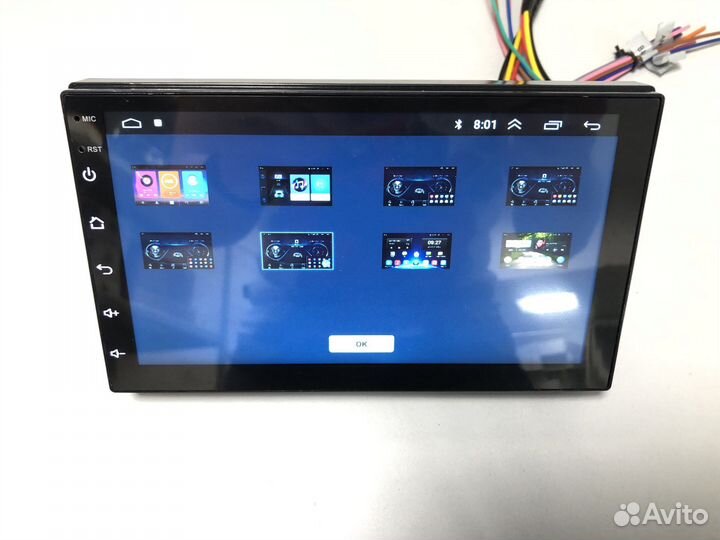 Магнитола андроид в рабочем состоянии