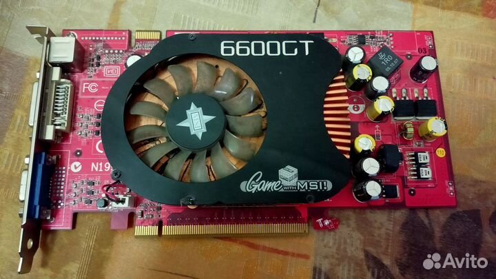 Видеокарта GeForce 6600GT 128MB