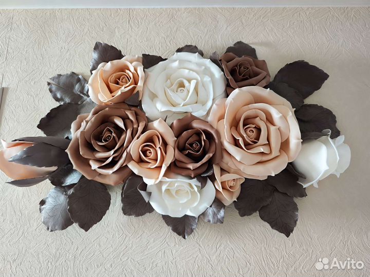 Декоративные цветы для интерьера