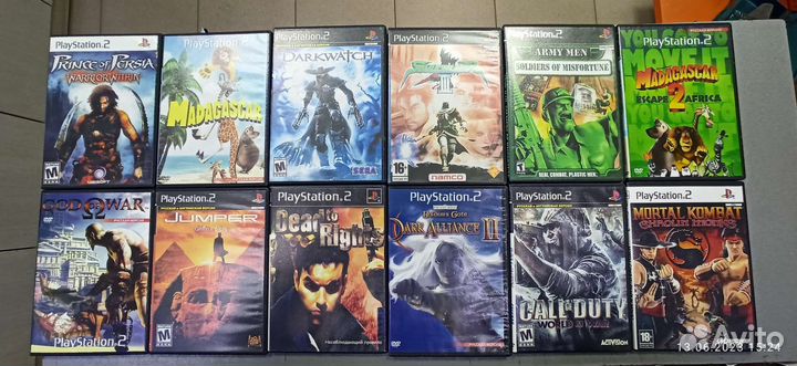 43 диска для Sony PlayStation 2