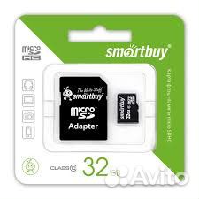 Карта памяти microSD 32 Gb, 29299