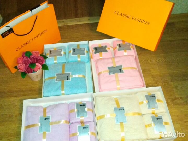 Набор банных полотенец