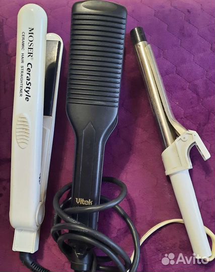 Утюжок и щипцы для волос