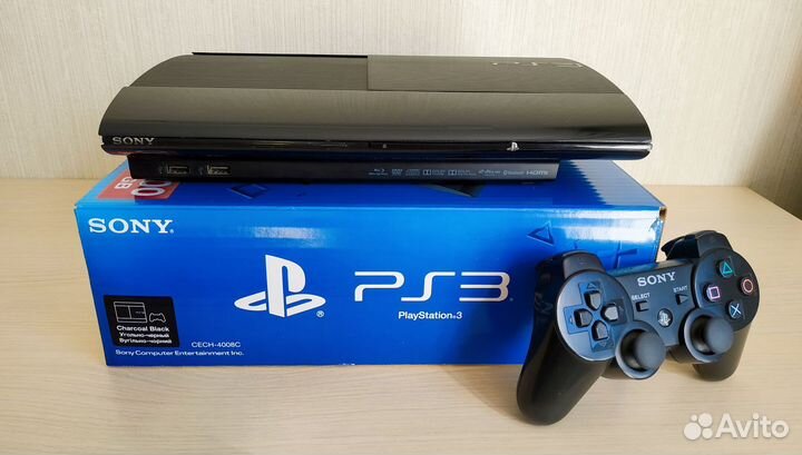 PS3-500Gb (78 игр)