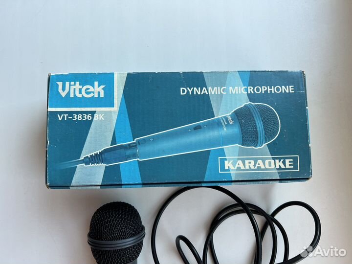 Микрофон караоке Vitek VT-3836 BK