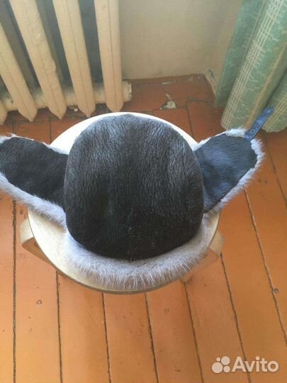 Норковая шапка мужская