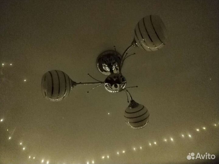 Люстра потолочная бу