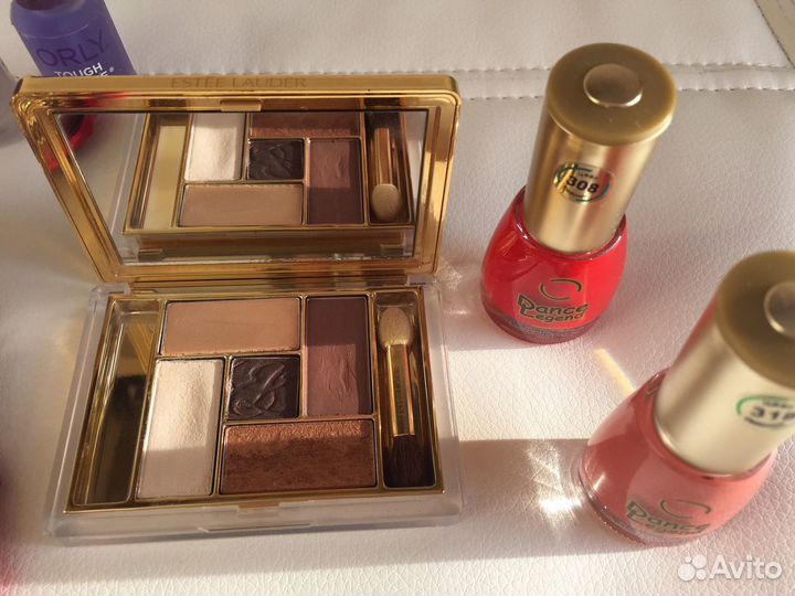 Палетки теней от YSL и Estee Lauder - оригинал