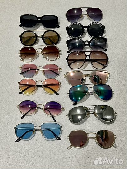 Солнцезащитные очки разные без бренда