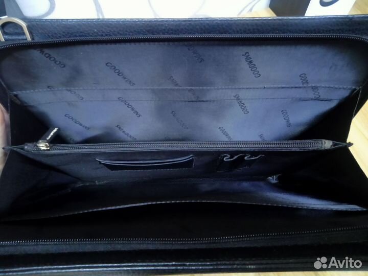 Кожаная папка для документов