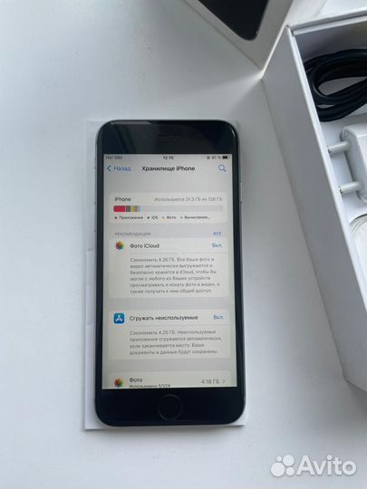 iPhone 6S, 128 ГБ