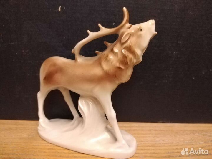 Фарфоровые статуэтки, Германия анималистика львы