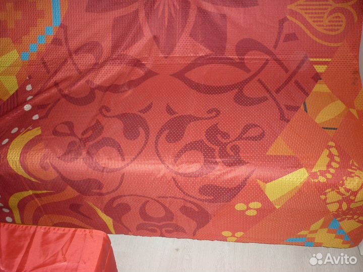 Ткань с узором Олимпийского лоскутного одеяла