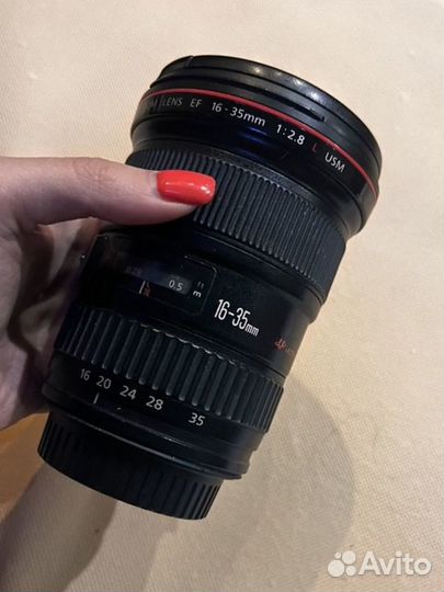 Объектив canon 16-35 28 L USM