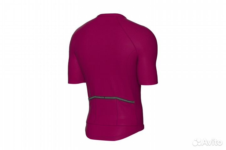 Веломайка Biemme Aria, короткий рукав, бордовая