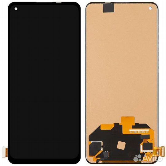 Дисплей для oppo Reno 5 Черный - (amoled)