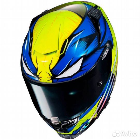 Мотошлем HJC rpha 70 wolverine X-MEN