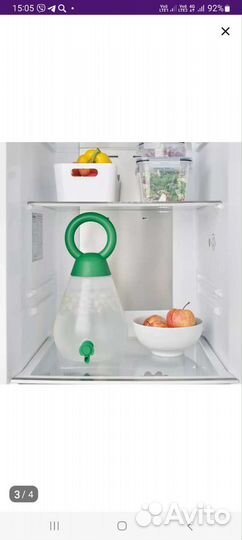 Лимонадник с краном Икеа