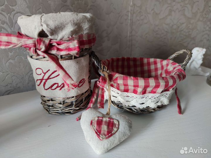 Плетеные корзинки