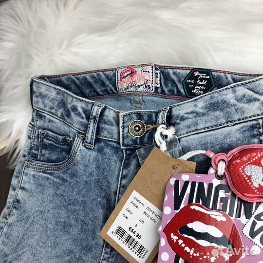 Джинсы скини на девочку 122 128 Vingino
