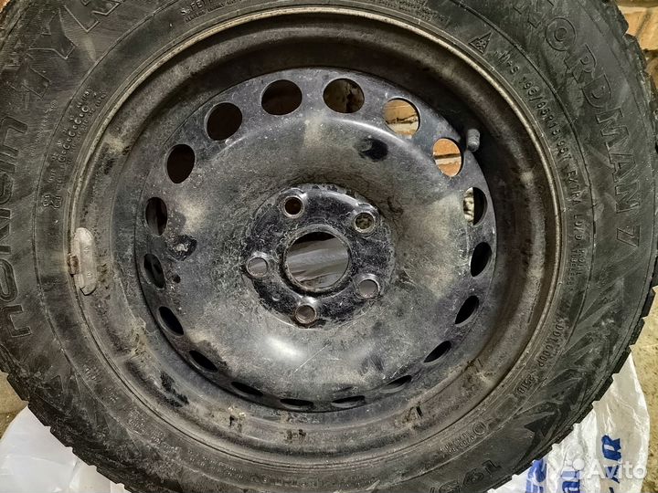 Комплект зимних колёс на Skoda Octavia A7