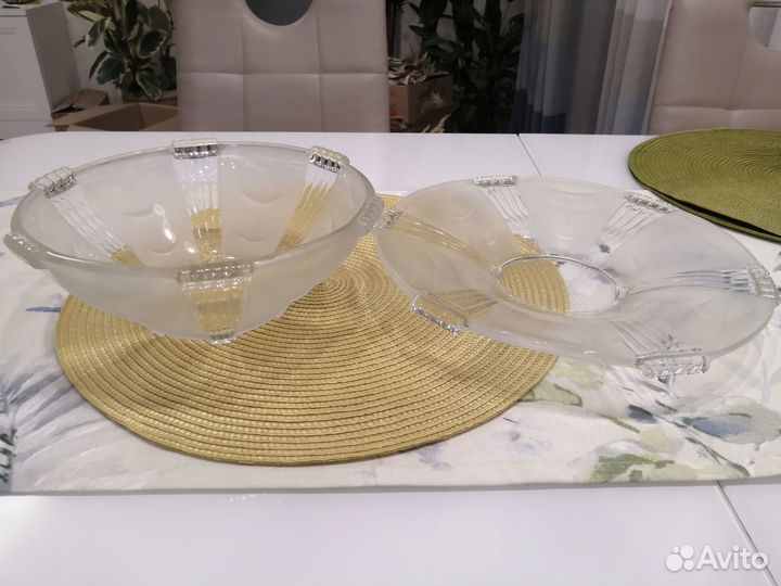 Набор салатников стекло