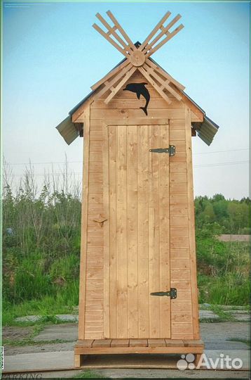 Дачный туалет с дельфином мзг 530