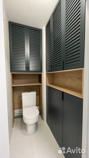 Жалюзийные дверцы в санузел