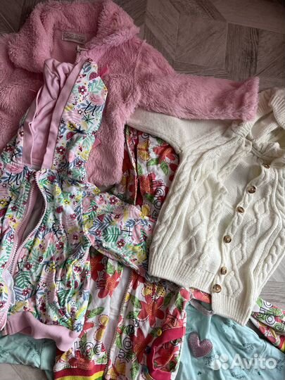 Вещи пакетом на девочку 86-92 1,5-2 года