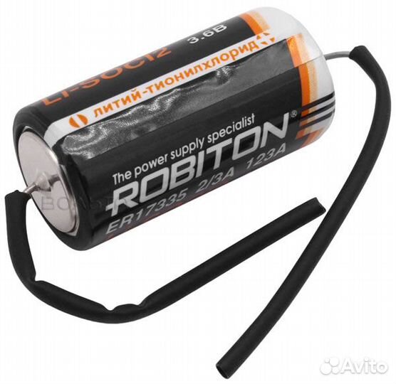 Батарейка Robiton ER 14335-AX (2/3AA)