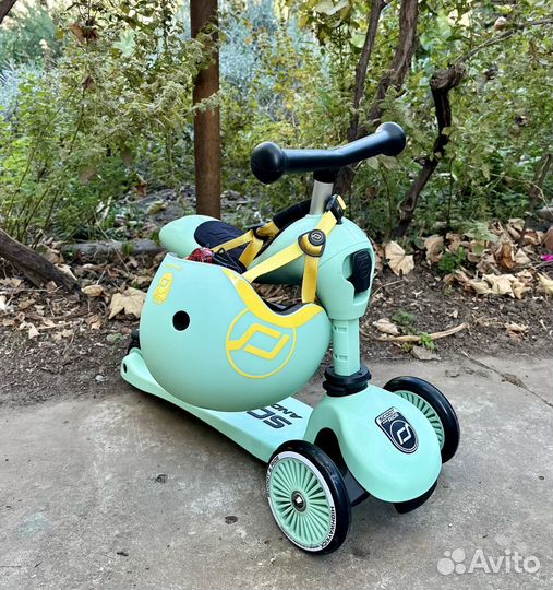 Трансформер самокат-беговел scoot&ride