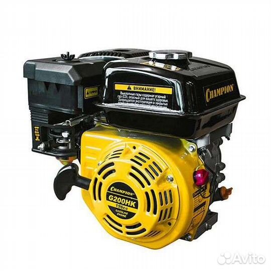 Двигатель бензиновый champion 6.5 л.с