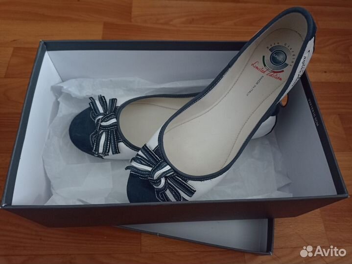 Туфли Nero Giardini Италия, нат кожа / замша