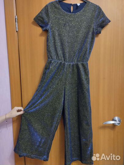Костюм, комбинезон вечерний для девочки 40 42, 152