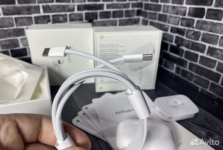 Airpods pro 2 type c premium + (подарок)