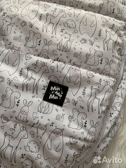 Кокон-конверт зимний в коляску