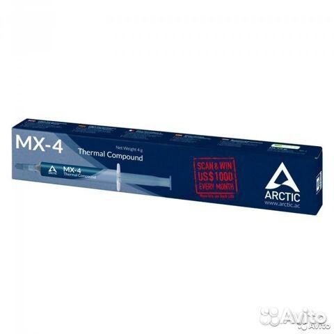 Термопаста Arctic MX-2 MX-4 MX-5 (4g/8g/20g/45/65)