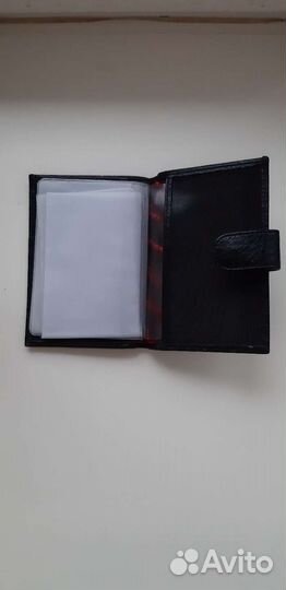 Обложка для автодокументов натуральная кожа