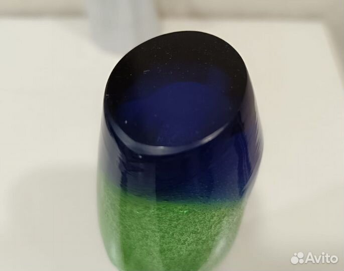 Ваза цветное стекло чехословакия