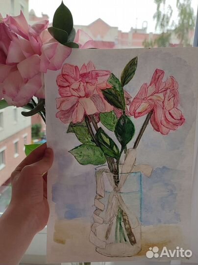 Картина акварелью