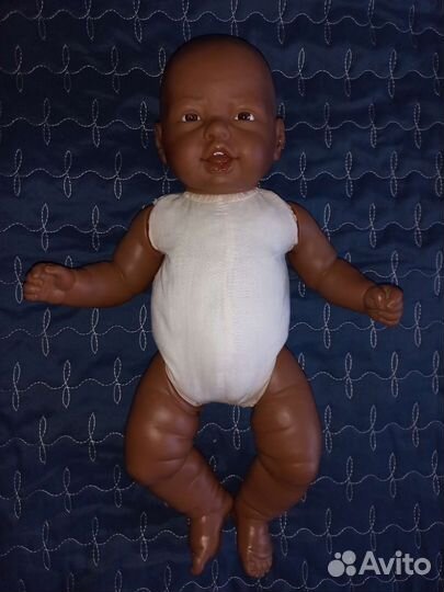 Кукла пупс мулаточка Маноло