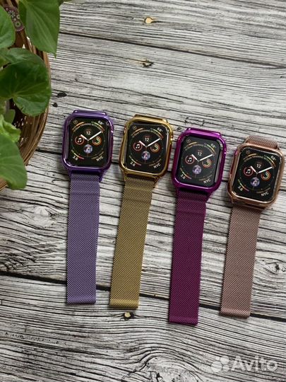 Миланская петляли с чехлом Apple Watch 40/44mm