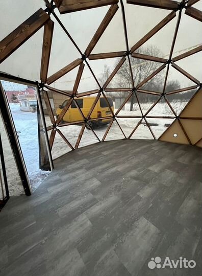 Глэмпинг, всесезонный шатер