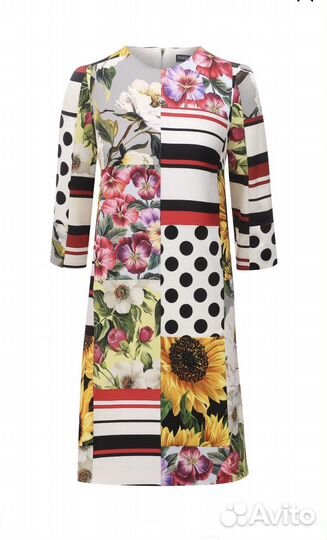 Dolce&Gabbana шелковое платье р.44