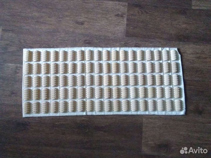 Массажный коврик для ног, валик для шеи