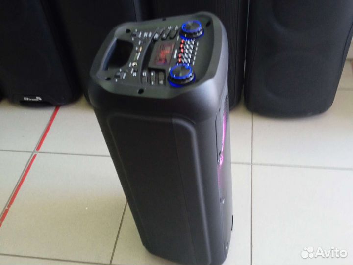 Колонка караоке 2 радиомикрофона Eltronic 20-58