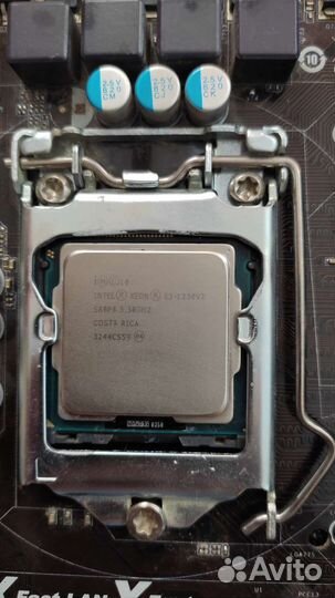 Материнская плата 1155 с процессором E3 1230v2