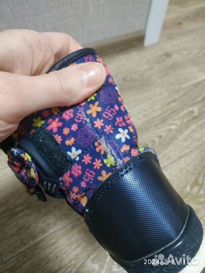 Сапоги дутики, сноубутсы р.25,26