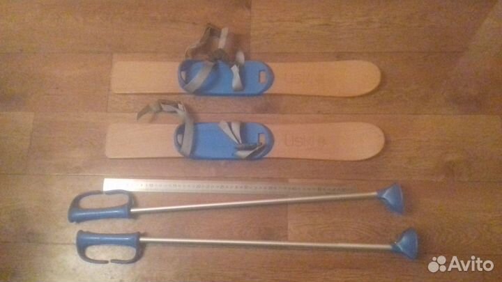 Лыжи детские на обувь