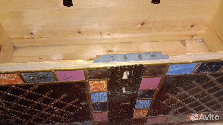 Сундук деревянный старинный